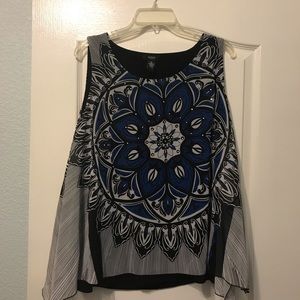 Alfani Sleeveless Blouse